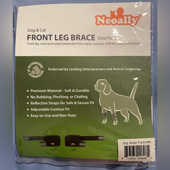 Neoally dog/cat front leg brace pair - Picture 2 of 3